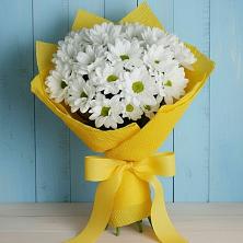 Букет цветов из:  Хризантемы в Урожайном