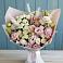 Букет цветов из: Альстромерии и Розы в Урожайном