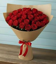 Букет Красные розы Милано #REPLACE_PRED# Урожайном