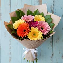 Букет цветов из:  Герберы в Урожайном
