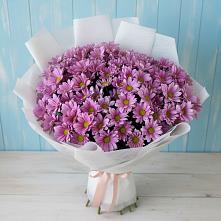 Букет цветов из:  Хризантемы в Урожайном