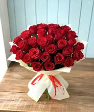 Букет 29 Красных роз #REPLACE_PRED# Урожайном