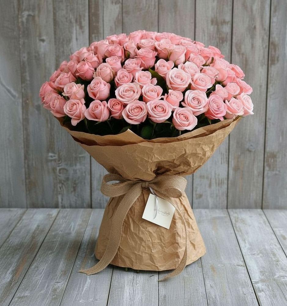 Букет 151 Роза Роуз в Урожайном