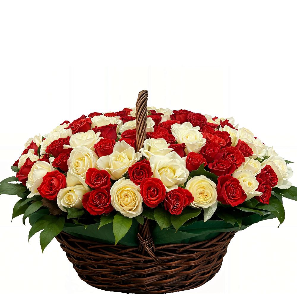 Премиум букет из: Розы в Урожайном