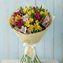 Букет цветов из:  Альстромерии в Урожайном