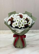 Букет цветов из:  Хризантемы в Урожайном