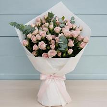 Букет цветов из:  Розы в Урожайном