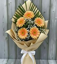 Букет цветов из:  Герберы в Урожайном