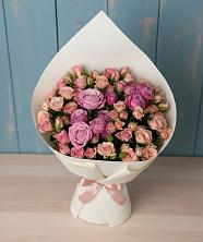 Букет цветов из:  Розы в Урожайном