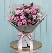 Букет цветов из:  Розы в Урожайном